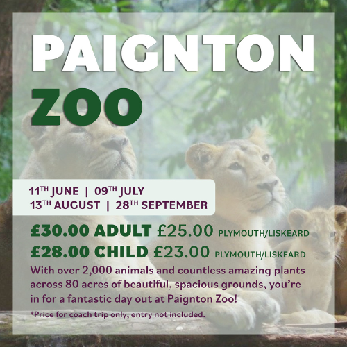 Paignton Zoo with Roselyn Coaches